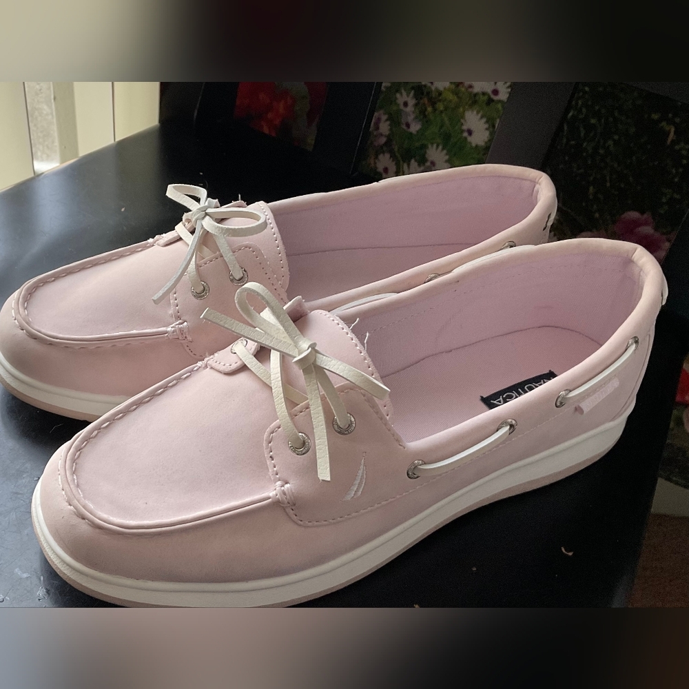 Nautica Soft Pink Newly Purchased Loafers Brand New